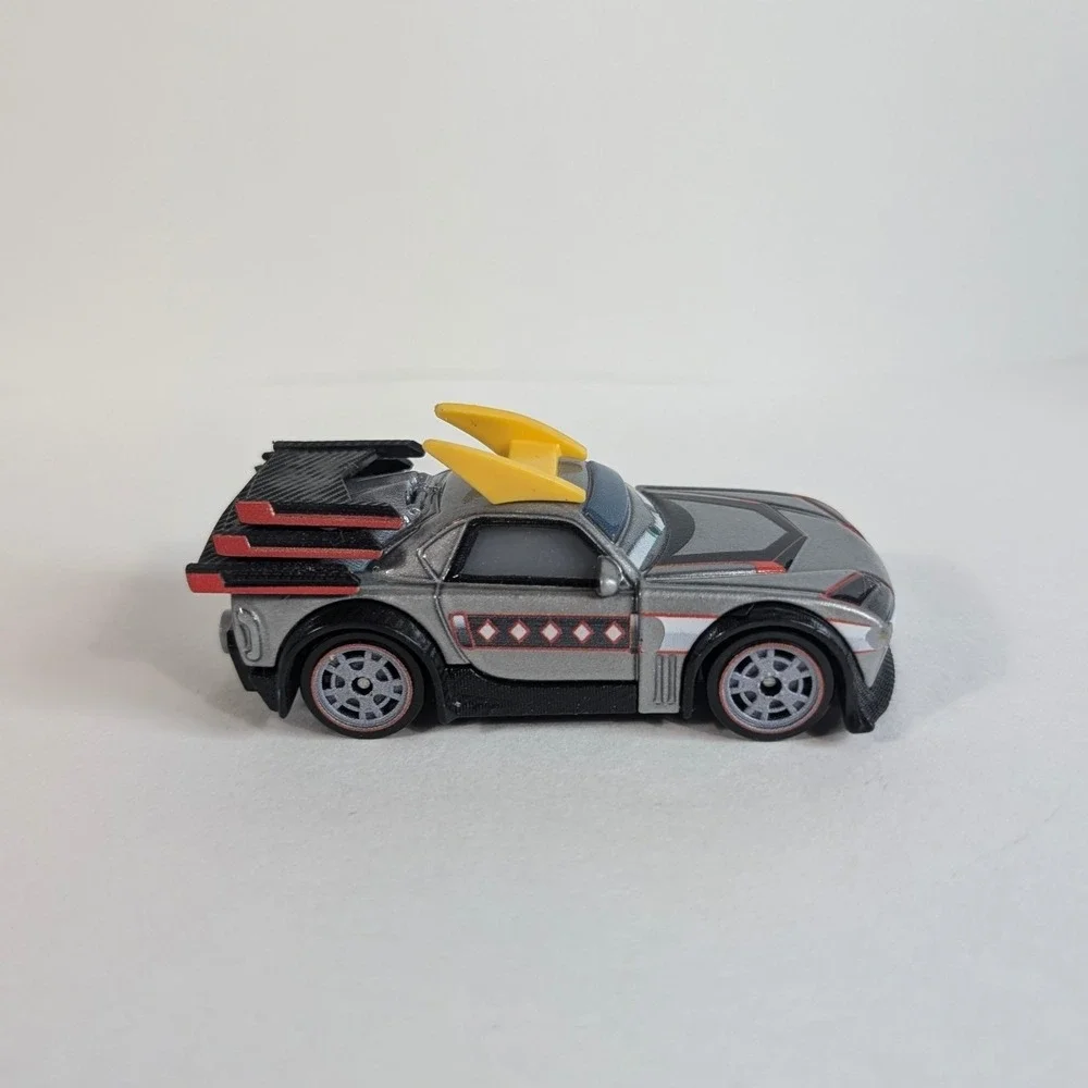 Disney Pixar Cars Mattel Kabuto Silver Diecast Tuner Car 1:55 Scale P07A